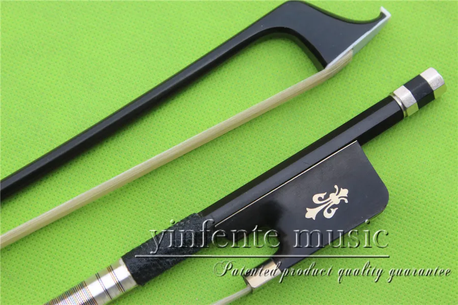 TG-0094# 1 pcs Cello Bow Black Carbon fiber Round Stick Ebony fr og Flower Pattern 4/4 New
TG-0094# 1 pcs Cello Bow Black Carbon fiber Round Stick Ebony fr og Flower Pattern 4/4 New