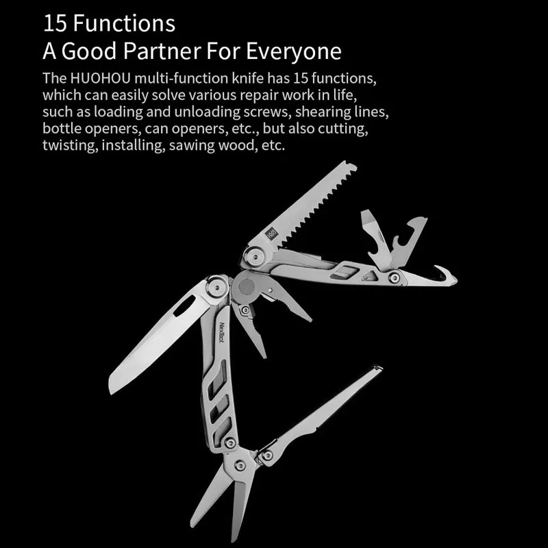 Mini Portable Multi-function Knife 15 in 1 Functions Folding Knife Bottle Opener Screwdriver Pliers Repair Tool Screwdriver
Mini Portable Multi-function Knife 15 in 1 Functions Folding Knife Bottle Opener Screwdriver Pliers Repair Tool Screwdriver