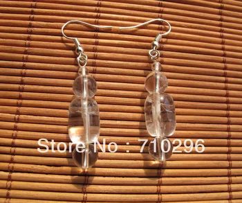 Wholesale Price 10pairs/lot 100%Natural Clear Quartz Crystal Gem stone fashion jewelry earrings
Wholesale Price 10pairs/lot 100%Natural Clear Quartz Crystal Gem stone fashion jewelry earrings