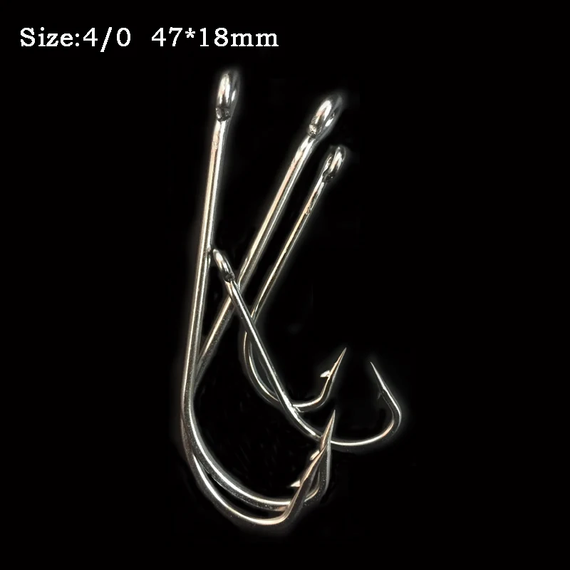 CN04 4/0 80pcs Mustad Fish Hook Stainless Steel O'shaughnessy Fishing Hook Jigging Hooks For Fishing
CN04 4/0 80pcs Mustad Fish Hook Stainless Steel O'shaughnessy Fishing Hook Jigging Hooks For Fishing