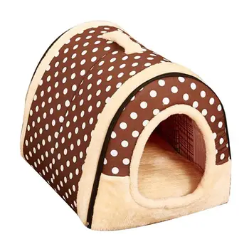 Foldable dog beds for Big dogs Puppy Small Medium Dogs House shape Kennel Nest With Mat Pet Dog Bed Cat Bed cuccia cane
Foldable dog beds for Big dogs Puppy Small Medium Dogs House shape Kennel Nest With Mat Pet Dog Bed Cat Bed cuccia cane