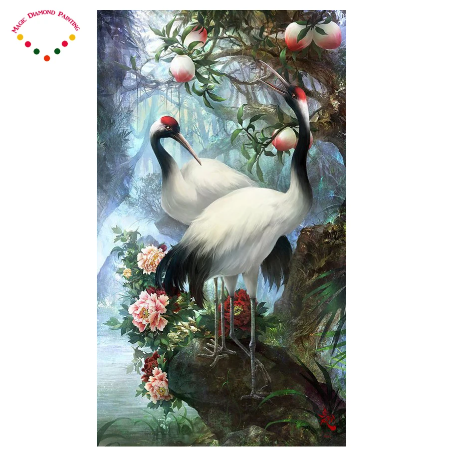 Full diamond embroidery peach peach blossom full diamond painting crane cross stitch diy diamond painting crane round diamond
Full diamond embroidery peach peach blossom full diamond painting crane cross stitch diy diamond painting crane round diamond