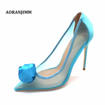 Free shipping light blue mesh ventilate with big flower pointed toe women lady girl high heel shoes pump on sale size 33 43
Free shipping light blue mesh ventilate with big flower pointed toe women lady girl high heel shoes pump on sale size 33 43