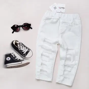 2019 Hot Selling Sun-protective Girls Denim Pants Summer Anti-mosquito Holes Trousers Cotton Moids kids clothes jeans Y1562
2019 Hot Selling Sun-protective Girls Denim Pants Summer Anti-mosquito Holes Trousers Cotton Moids kids clothes jeans Y1562