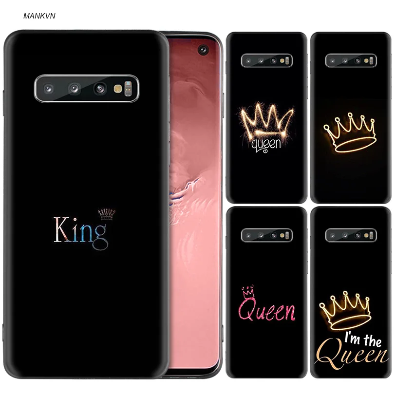 King Queen Couple Lovers Silicone Case For Samsung Galaxy S8 S9 S10 Plus S10e A50 A30 M30 A40 A20 A10 M20 M10 S7 Edge Cover
King Queen Couple Lovers Silicone Case For Samsung Galaxy S8 S9 S10 Plus S10e A50 A30 M30 A40 A20 A10 M20 M10 S7 Edge Cover