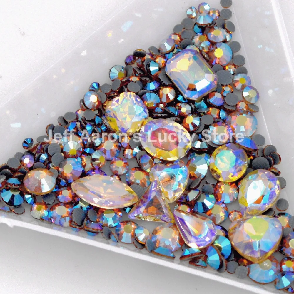 Mixed stlye 3d nail art decorations rhinestone glitter nails jewelry accessoires gem 14 colors available
Mixed stlye 3d nail art decorations rhinestone glitter nails jewelry accessoires gem 14 colors available