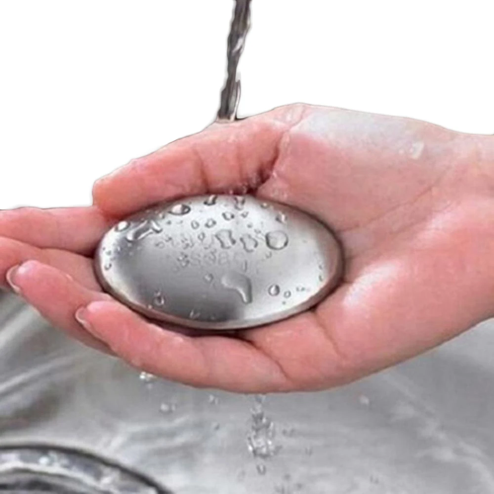 1pcs Soap Stainless Steel Soap Hand Bar Soap Garlic Onion Smells Kitchen Gadget Tool
1pcs Soap Stainless Steel Soap Hand Bar Soap Garlic Onion Smells Kitchen Gadget Tool