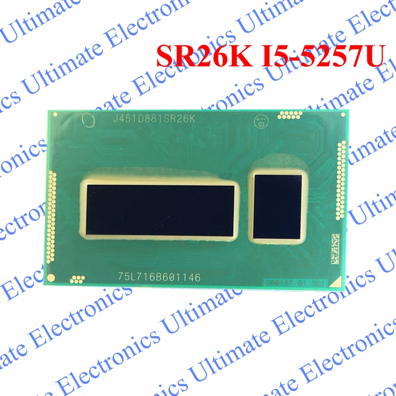 ELECYINGFO Used SR26K I5-5257U SR26K I5 5257U BGA chip tested 100% work and good quality
ELECYINGFO Used SR26K I5-5257U SR26K I5 5257U BGA chip tested 100% work and good quality
