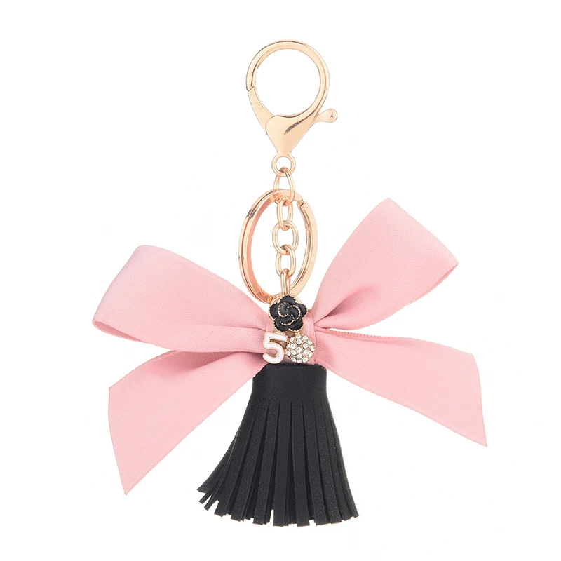 Fashion Bow Knot Key Chain with Leather Keychain Alloy Jewelry For Women Girl Bag Car Key Ring Holder Charms Accessory 056WA
Fashion Bow Knot Key Chain with Leather Keychain Alloy Jewelry For Women Girl Bag Car Key Ring Holder Charms Accessory 056WA