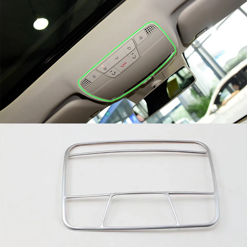 Car Accessories Interior Decoration 1pcs ABS Reading Light Lamp Cover Trim For Mercedes-Benz E Class 2016 Car Styling
Car Accessories Interior Decoration 1pcs ABS Reading Light Lamp Cover Trim For Mercedes-Benz E Class 2016 Car Styling