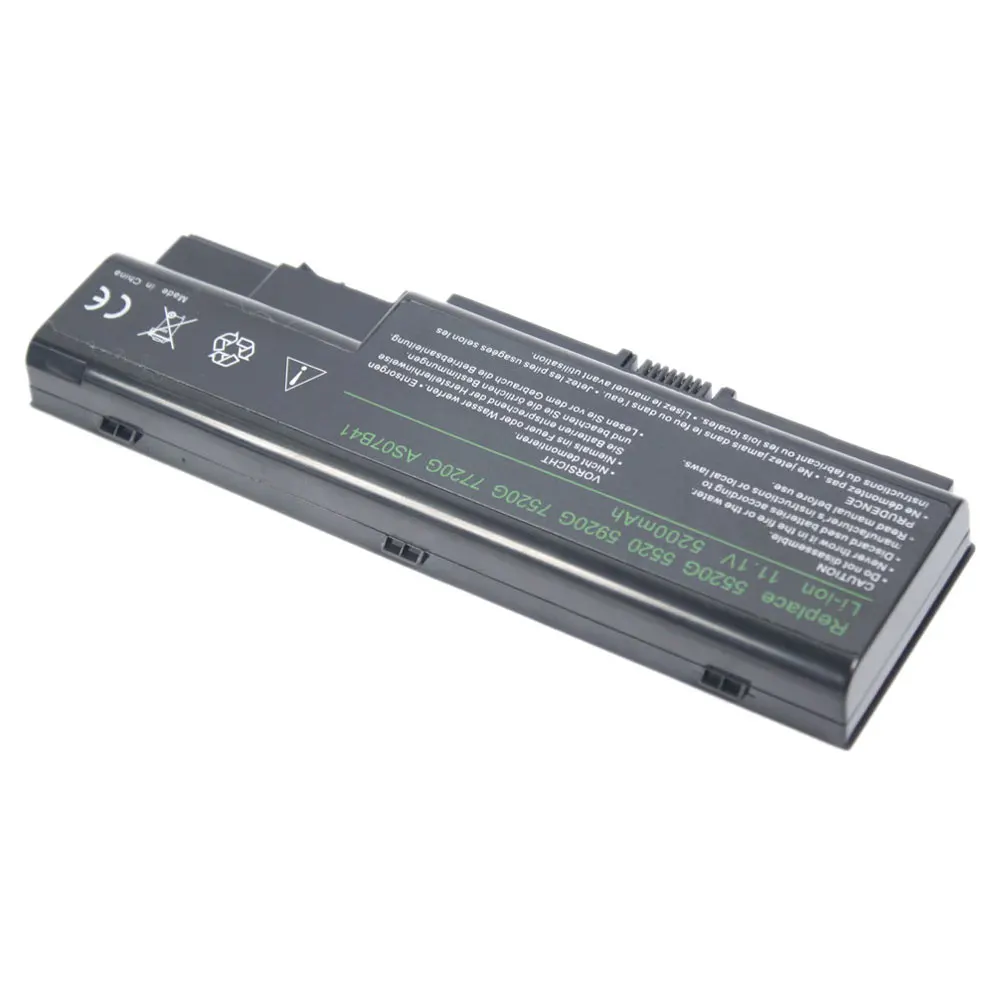 Литий-ионный аккумулятор для ноутбука Acer Aspire 5520 5920 5920G AS07B31 6920 6920G 7520 7720 8920 8920G 6cell 11 1