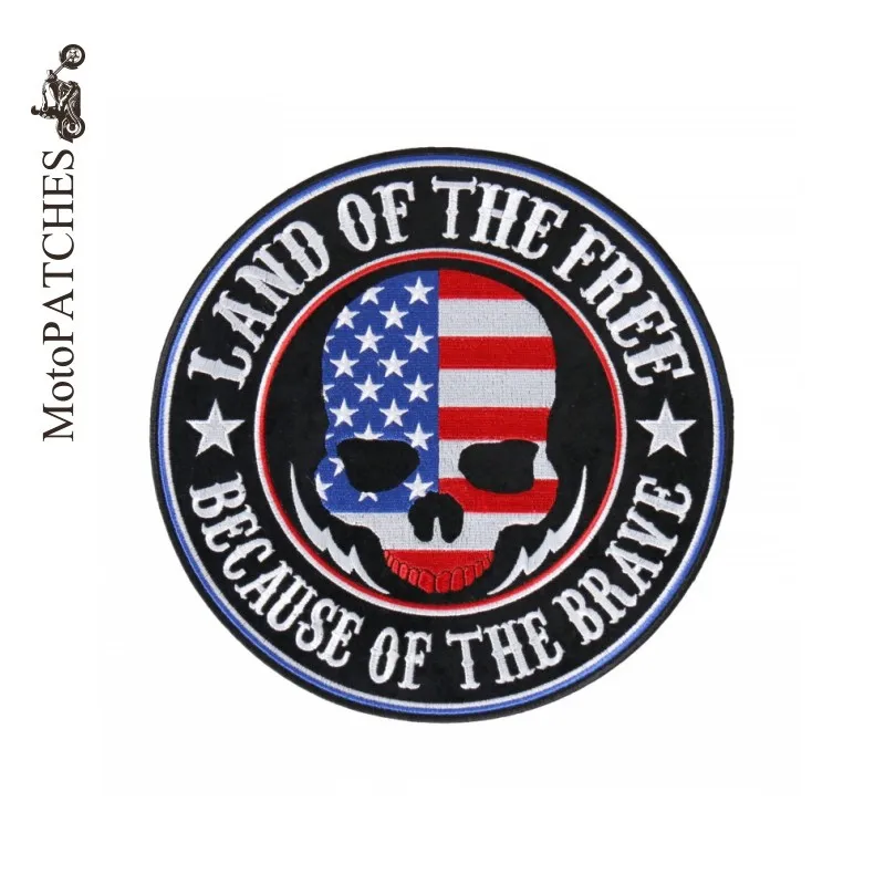MotoPATCHES Patches American Skeleton Motorcycle Jacket Patches Biker Vest Costume Embroidered Iron On Badge
MotoPATCHES Patches American Skeleton Motorcycle Jacket Patches Biker Vest Costume Embroidered Iron On Badge