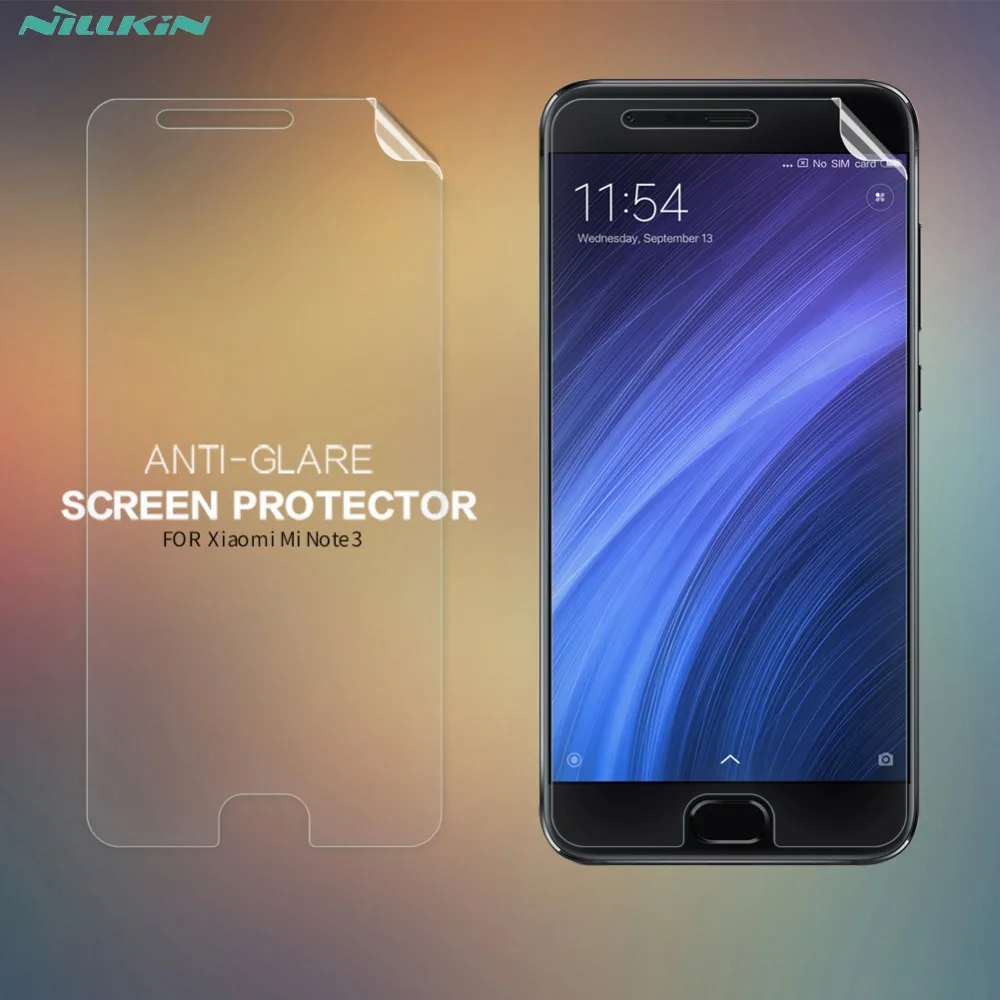 2 pcs/lot Matte Screen Protector Film for Xiaomi Mi Note 3 NILLKIN Matte Scratch-resistant Protective Film ForXiaomi Mi Note 3
2 pcs/lot Matte Screen Protector Film for Xiaomi Mi Note 3 NILLKIN Matte Scratch-resistant Protective Film ForXiaomi Mi Note 3
