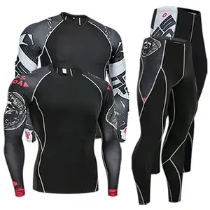T-Shirt Tracksuit Leggings Clothing Rashgard-Kit Thermal-Underwear Long-Sleeves Compression Men T-Shirt Tracksuit Leggings Clothing Rashgard-Kit Thermal-Underwear Long-Sleeves Compression Men