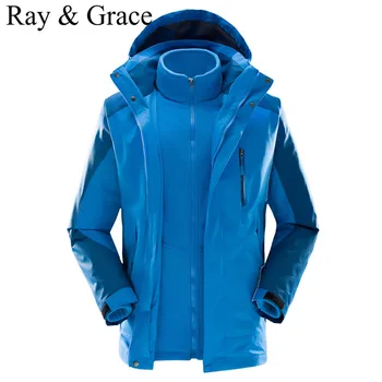 New Winter Men Waterproof 3 in 1 Hiking Jacket Windproof Blue Softshell Camping Outdoor Coats Windbreaker Hunting Clothing
New Winter Men Waterproof 3 in 1 Hiking Jacket Windproof Blue Softshell Camping Outdoor Coats Windbreaker Hunting Clothing