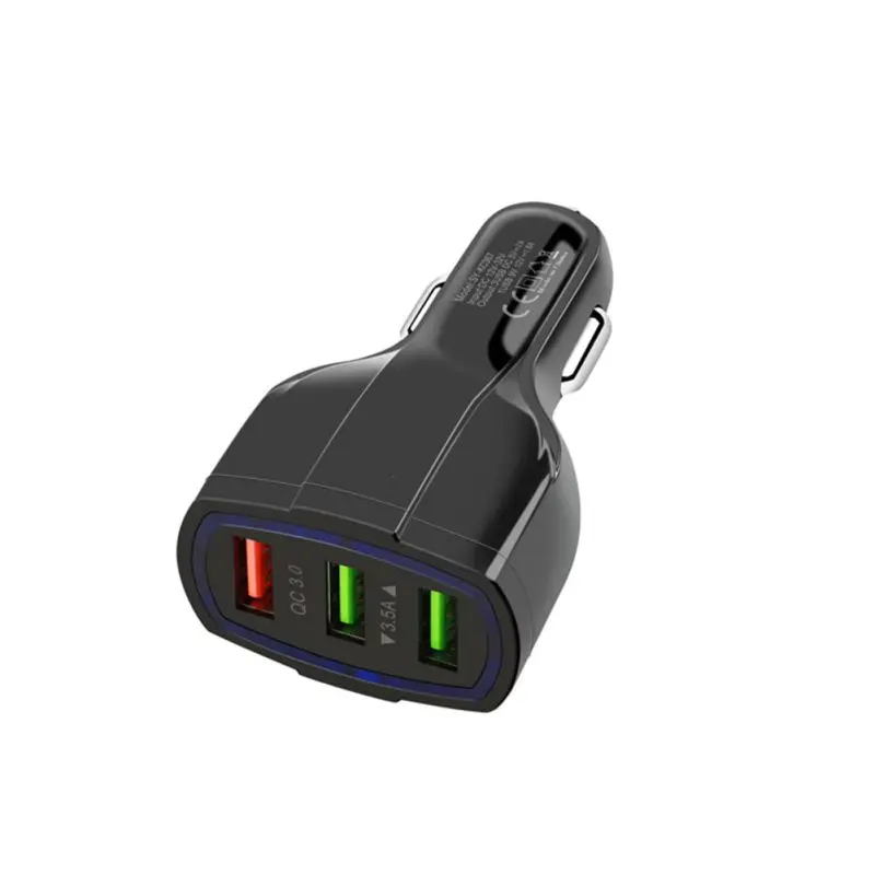 PP Multi-function Phone QC3.0 Intelligent Car Charger Fast Quick Car Charger 3 Ports USB
PP Multi-function Phone QC3.0 Intelligent Car Charger Fast Quick Car Charger 3 Ports USB