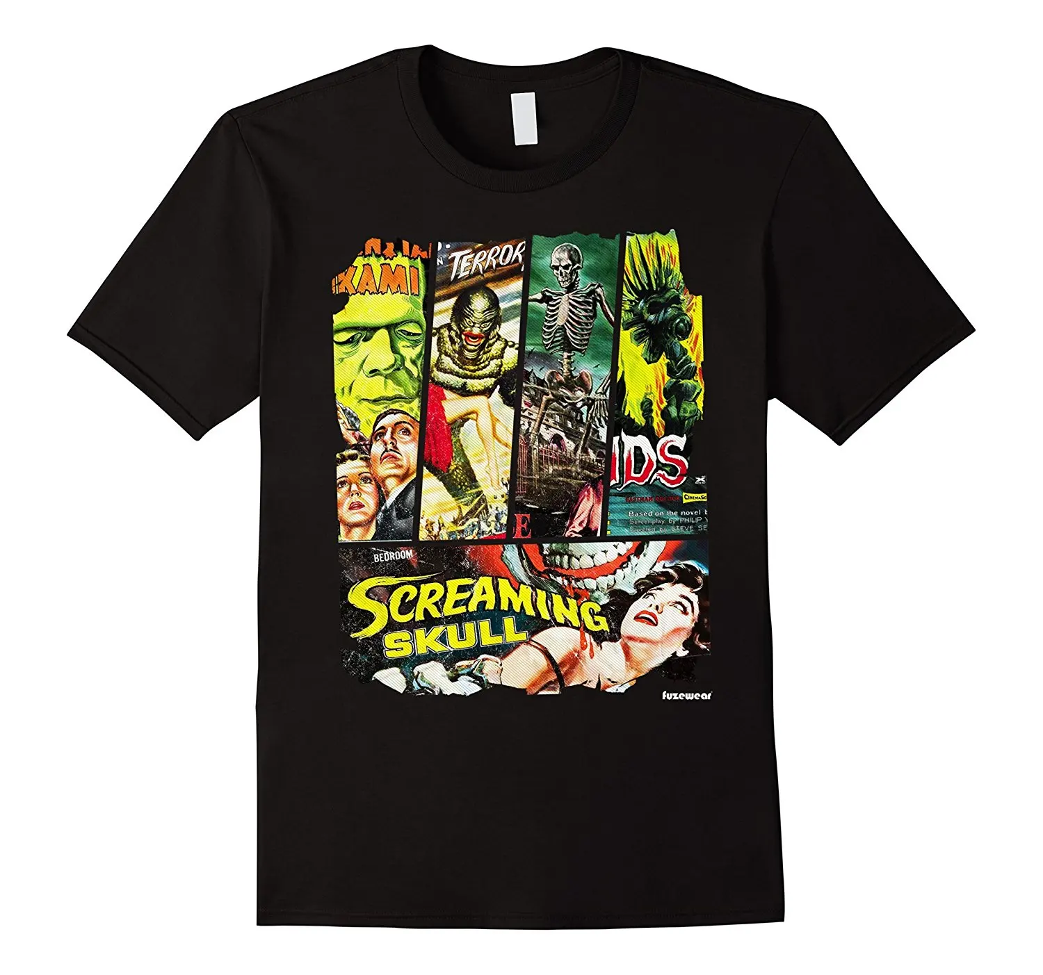 Vintage Style Sci Fi Horror Movie Poster Collage T-Shirt Hip Hop Clothing Short Sleeve T Shirt Top Tee Plus Size
Vintage Style Sci Fi Horror Movie Poster Collage T-Shirt Hip Hop Clothing Short Sleeve T Shirt Top Tee Plus Size