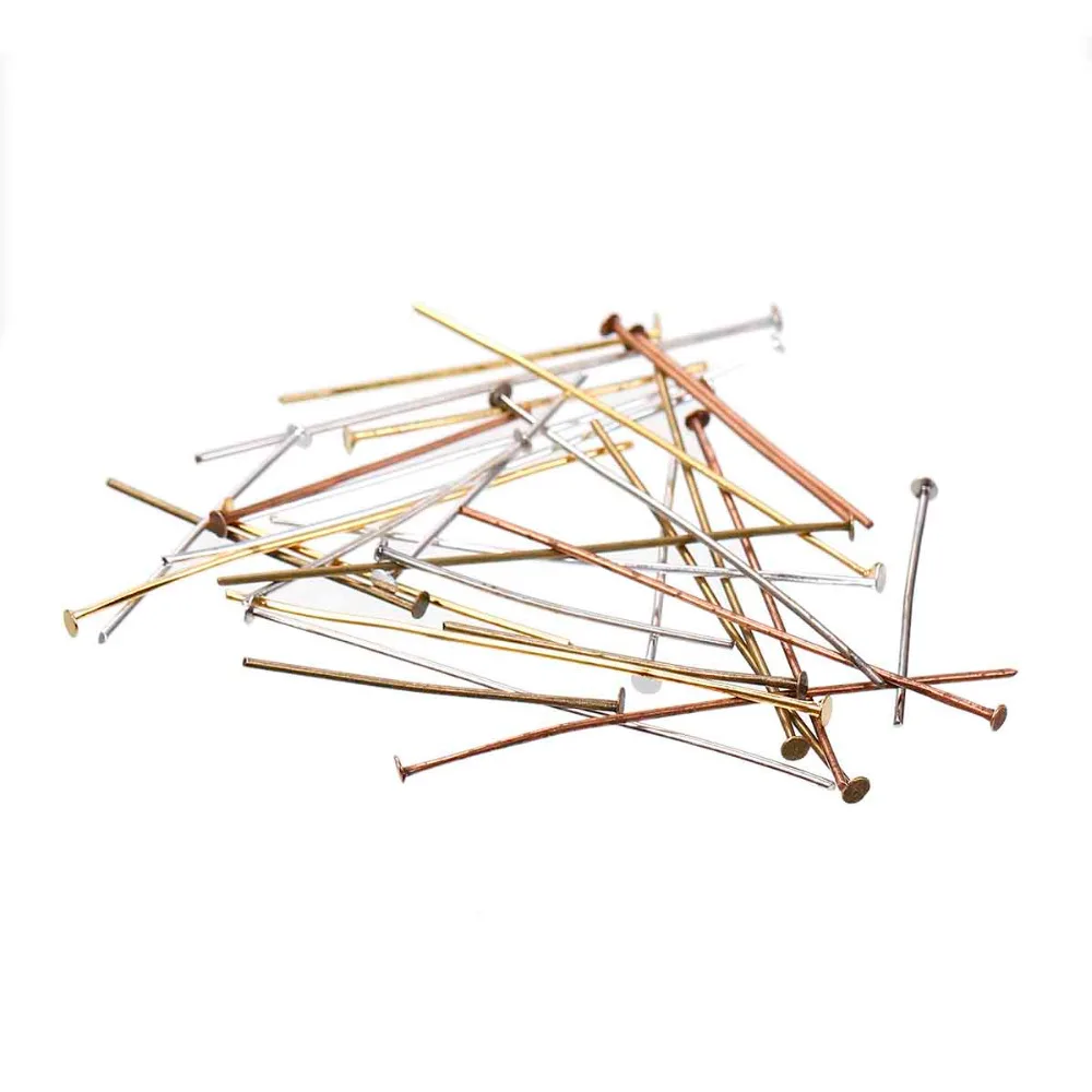 Doreen Box Iron Based Alloy Head Pins Fixed Mixed 5cm(2") - 3cm(1 1/8") long, 0.7mm ( 21 gauge), 1 Set (1000 PCs/Set)
Doreen Box Iron Based Alloy Head Pins Fixed Mixed 5cm(2") - 3cm(1 1/8") long, 0.7mm ( 21 gauge), 1 Set (1000 PCs/Set)