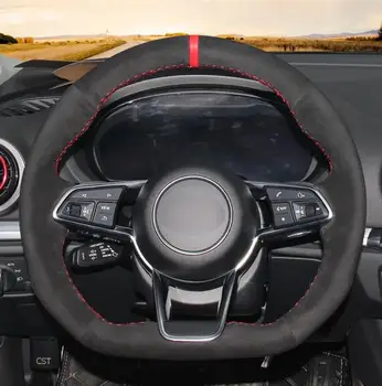 Puou Black Suede Red Marker Comfortable Car Steering Wheel Cover for Audi R8 2016-2018 TT 2016-2019 TTS 2016-2019 TT RS 2018 Fre
Puou Black Suede Red Marker Comfortable Car Steering Wheel Cover for Audi R8 2016-2018 TT 2016-2019 TTS 2016-2019 TT RS 2018 Fre
