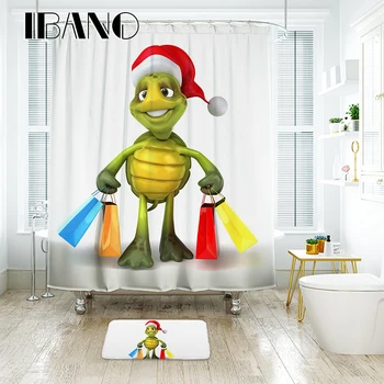 IBANO Tortoise Shower Curtain Waterproof Polyester Fabric Bath Curtain For The Bathroom Decrotation For The Christmas Festival
IBANO Tortoise Shower Curtain Waterproof Polyester Fabric Bath Curtain For The Bathroom Decrotation For The Christmas Festival