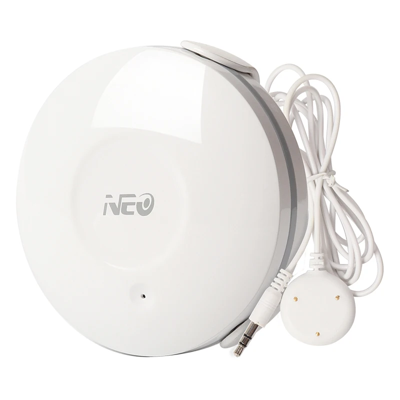 NEO Smart WIFI Water Leakage Flood Sensor Wireless Detector App Notification Alerts Sensor Alarm Leak Alarm Home Security
NEO Smart WIFI Water Leakage Flood Sensor Wireless Detector App Notification Alerts Sensor Alarm Leak Alarm Home Security