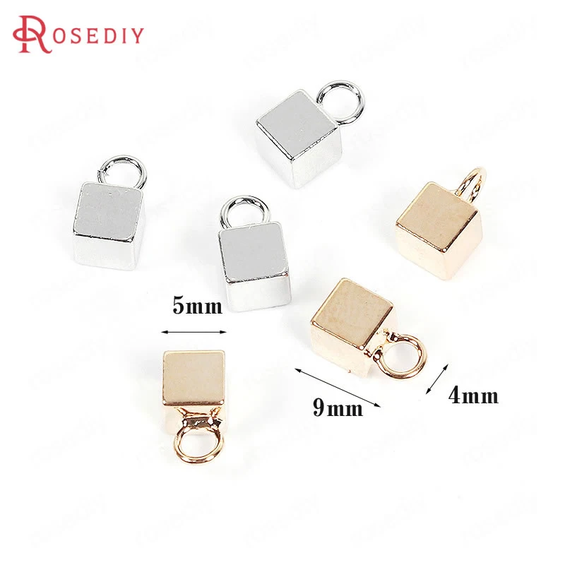 20PCS 8x4MM 9x5MM Gold Color Plated Brass Cube Cuboid End Charms Diy Jewelry Findings Earrings Accessories Wholesale
20PCS 8x4MM 9x5MM Gold Color Plated Brass Cube Cuboid End Charms Diy Jewelry Findings Earrings Accessories Wholesale