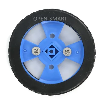 OPEN-SMART Smart Car Model 70x12mm Wearable Rubber Wheel for N20 Gear Motor - Blue
OPEN-SMART Smart Car Model 70x12mm Wearable Rubber Wheel for N20 Gear Motor - Blue