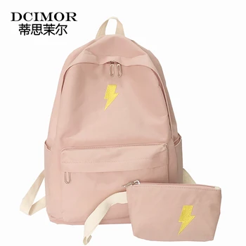 DCIMOR Fashion Embroidery Women Backpack Large capacity student bag Preppy School Bags For Teenagers Canvas Travel Bags Mochilas
DCIMOR Fashion Embroidery Women Backpack Large capacity student bag Preppy School Bags For Teenagers Canvas Travel Bags Mochilas