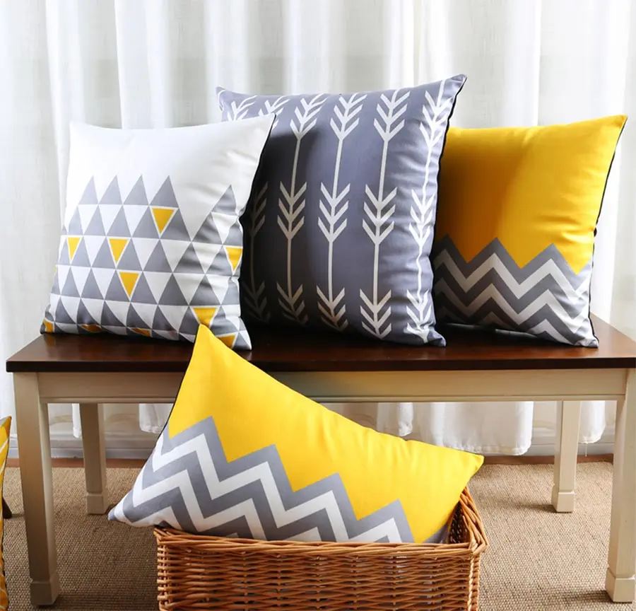 Free Shipping!Yellow gray geometric square throw pillow/almofadas case 45 53 30x50 adult teen kid girl,cushion cover home decore
Free Shipping!Yellow gray geometric square throw pillow/almofadas case 45 53 30x50 adult teen kid girl,cushion cover home decore