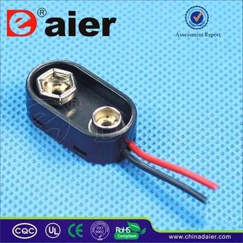 Daier Black Plastical 9V/18650/26650/cr2032 Battery Holder With 150mm Wire Leads
Daier Black Plastical 9V/18650/26650/cr2032 Battery Holder With 150mm Wire Leads