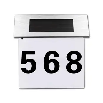 Outdoor Lighting Doorplate Solar Lamp Waterproof IP65 LED Solar Light Outdoor House Indicating Number Solar Number Light
Outdoor Lighting Doorplate Solar Lamp Waterproof IP65 LED Solar Light Outdoor House Indicating Number Solar Number Light