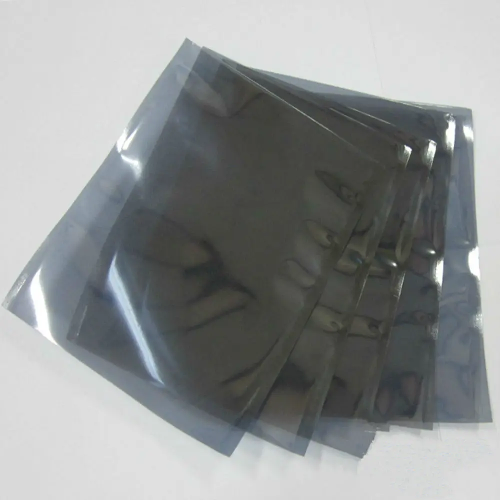 6*8cm Anti Static Shielding Plastic Storage Packaging Bags ESD Anti-Static Pack Bag Open Top Antistatic Package Bag
6*8cm Anti Static Shielding Plastic Storage Packaging Bags ESD Anti-Static Pack Bag Open Top Antistatic Package Bag