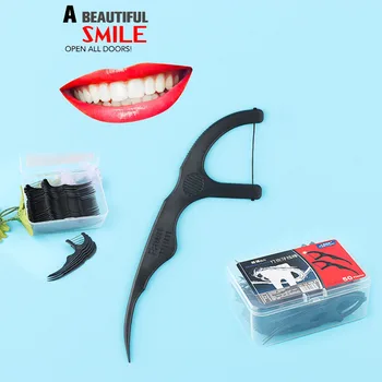 50 Pcs New Useful Bamboo Charcoal Dental Floss Teeth Sticks Tooth Picks Interdental Brush Teeth Clean Toothpick Flosser
50 Pcs New Useful Bamboo Charcoal Dental Floss Teeth Sticks Tooth Picks Interdental Brush Teeth Clean Toothpick Flosser