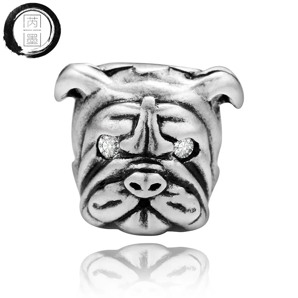 RUIMO Antique Silver Plated Bulldog Copper Beads For Beaded Bracelets Jewelry Making Findings Bracelet Bronze Beads Accessories
RUIMO Antique Silver Plated Bulldog Copper Beads For Beaded Bracelets Jewelry Making Findings Bracelet Bronze Beads Accessories