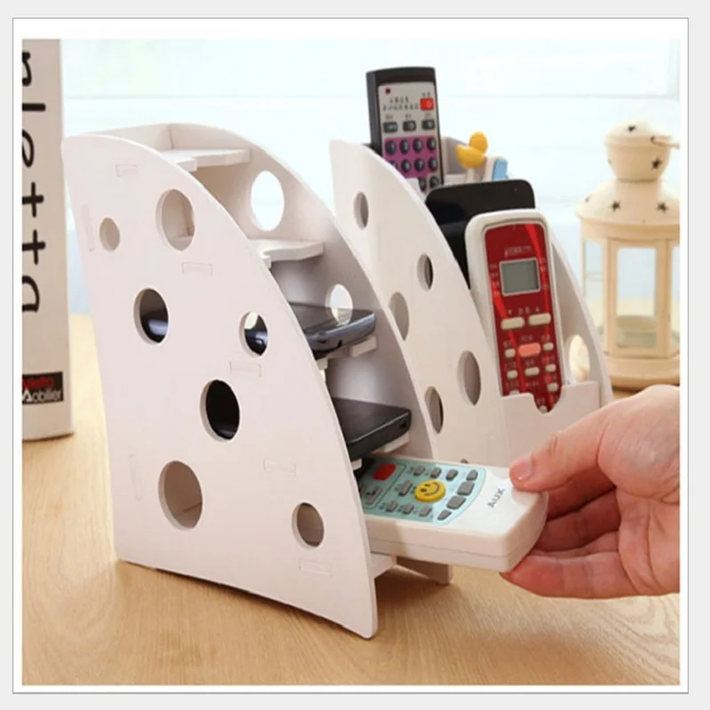 DIY Wood plastic plate Remote control storage holder Desktop Organizer Makeup storage rack for Mobile phone Penholder
DIY Wood plastic plate Remote control storage holder Desktop Organizer Makeup storage rack for Mobile phone Penholder