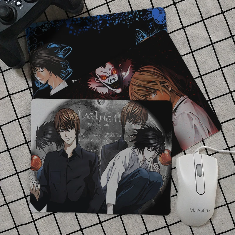 Maiya Top Quality Anime Death Note Durable Rubber Mouse Mat Pad Top Selling Wholesale Gaming Pad mouse
Maiya Top Quality Anime Death Note Durable Rubber Mouse Mat Pad Top Selling Wholesale Gaming Pad mouse