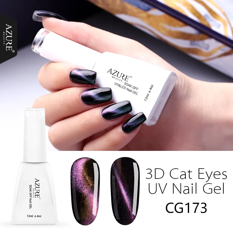 Azure Beauty 3D Cat Eyes Effect UV Nail Gel Polish Soak Off Chameleon Magnetic Lacquer Semi Permanent Led Gel Need Magnet Stick
Azure Beauty 3D Cat Eyes Effect UV Nail Gel Polish Soak Off Chameleon Magnetic Lacquer Semi Permanent Led Gel Need Magnet Stick
