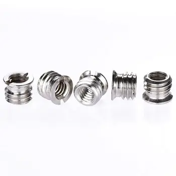 Standard 1/4inch-20 Female to 3/8inch-16 Male Screw Adapter Reducer Bushing Converter for DSLR Camera Camcorder Tripod Monopod
Standard 1/4inch-20 Female to 3/8inch-16 Male Screw Adapter Reducer Bushing Converter for DSLR Camera Camcorder Tripod Monopod