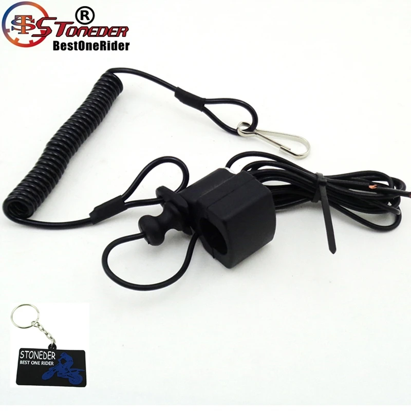 STONEDER Racing Tether Kill Handle Switch For Suzuki LT50 LT80 LT250R LTR450 Quadsport Arctic Cat DVX90 250 300 ATV Quad
STONEDER Racing Tether Kill Handle Switch For Suzuki LT50 LT80 LT250R LTR450 Quadsport Arctic Cat DVX90 250 300 ATV Quad