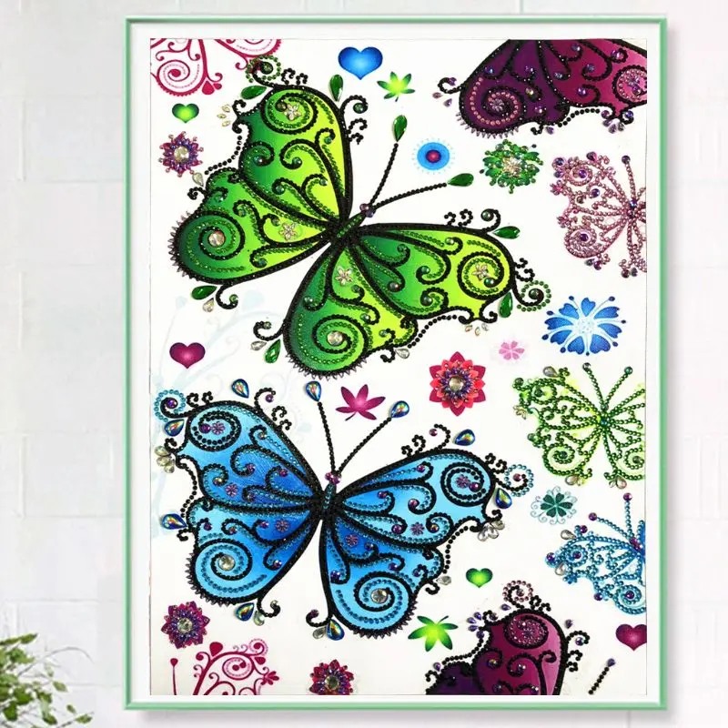 Beautiful Butterfly 5D Special Shaped Diamond Painting Embroidery Needlework Rhinestone Crystal Cross Craft Stitch Kit DIY
Beautiful Butterfly 5D Special Shaped Diamond Painting Embroidery Needlework Rhinestone Crystal Cross Craft Stitch Kit DIY