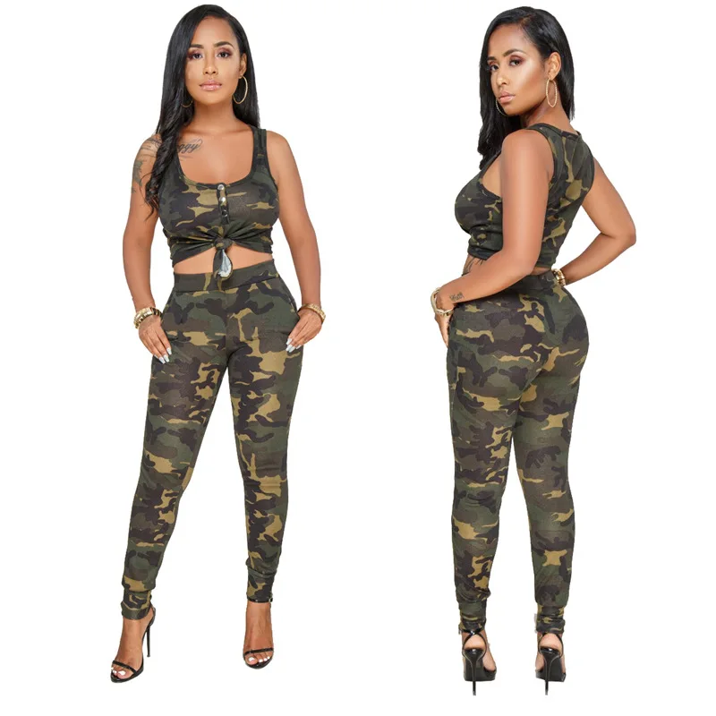 Hot style camouflage print tracksuit women crop top and pants 2 piece women set track suit L0186
Hot style camouflage print tracksuit women crop top and pants 2 piece women set track suit L0186