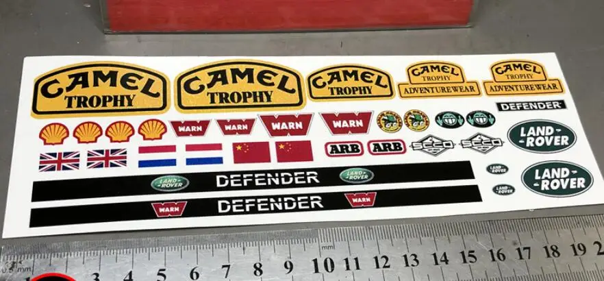 1/10 Scale Body Decals/stickers for AXIAL SCX10 TRAXXAS TRX4 HSP Tamiya Pajero CCO1 TF2 LC70 Hilux Rock cralwer 4x4 HSP REDCAT
1/10 Scale Body Decals/stickers for AXIAL SCX10 TRAXXAS TRX4 HSP Tamiya Pajero CCO1 TF2 LC70 Hilux Rock cralwer 4x4 HSP REDCAT