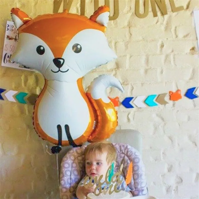 1pc Large Animal Balloons Raccoon Fox Monkey Helium Ballon Happy Birthday Jungle Party Decorations Kids Baby Shower Decor Toys
1pc Large Animal Balloons Raccoon Fox Monkey Helium Ballon Happy Birthday Jungle Party Decorations Kids Baby Shower Decor Toys