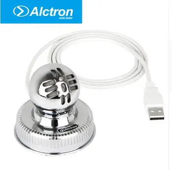 Alctron U6 USB condenser studio microphone just plug and play, application in various environment, standard USB connector
Alctron U6 USB condenser studio microphone just plug and play, application in various environment, standard USB connector
