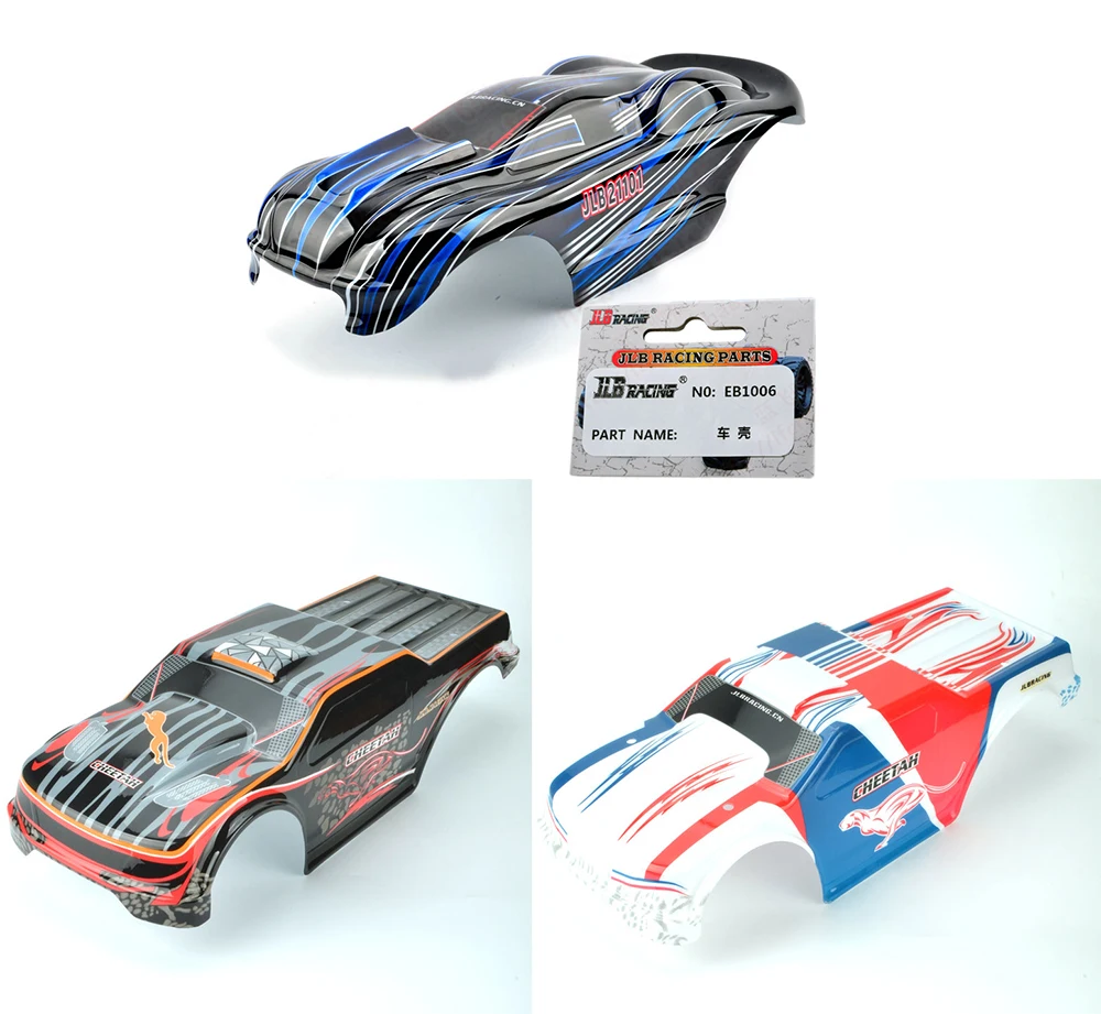 JLB Racing CHEETAH 1/10 Brushless 11101 / 21101 RC Car spare parts Car shell EA1025 / EB1006
JLB Racing CHEETAH 1/10 Brushless 11101 / 21101 RC Car spare parts Car shell EA1025 / EB1006