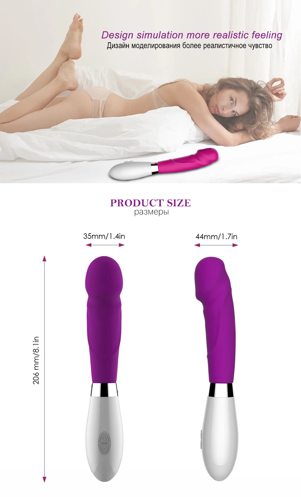 YUECHAO Powerful 12 Speeds Frequency Vibrators For Women G-spot Clitoris Stimulation Vibrating Stick for Couple Sex Toys 5 YUECHAO Powerful 12 Speeds Frequency Vibrators For Women G-spot Clitoris Stimulation Vibrating Stick for Couple Sex Toys 5