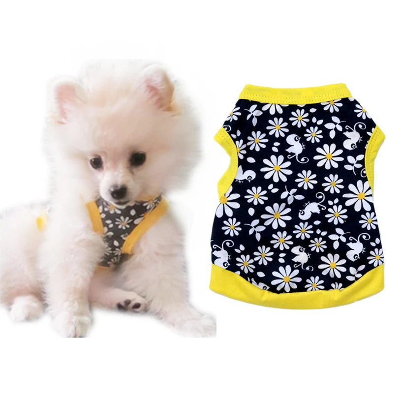 1 PC Summer Pet Clothes For Small Dog XS-L Fashion Pet Tank Dog Cat Floral Bird Printed T-shirt Vest Apparel Wholesale 40A20
1 PC Summer Pet Clothes For Small Dog XS-L Fashion Pet Tank Dog Cat Floral Bird Printed T-shirt Vest Apparel Wholesale 40A20