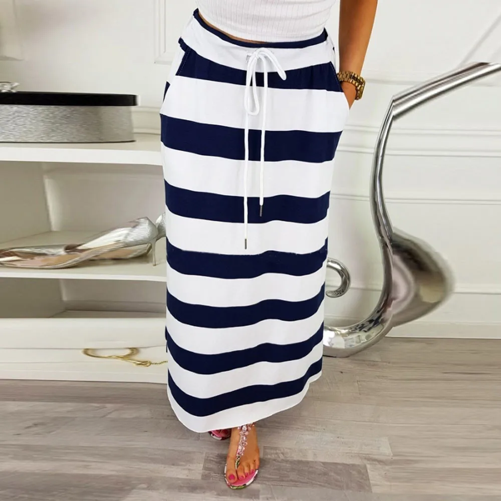 JAYCOSIN Skirt Summer Women Fashion Stripe Print Hight Waist Skirts Womens Boho nkle-Length Lace-Up Long Skirt harajuku 19JUL1
JAYCOSIN Skirt Summer Women Fashion Stripe Print Hight Waist Skirts Womens Boho nkle-Length Lace-Up Long Skirt harajuku 19JUL1