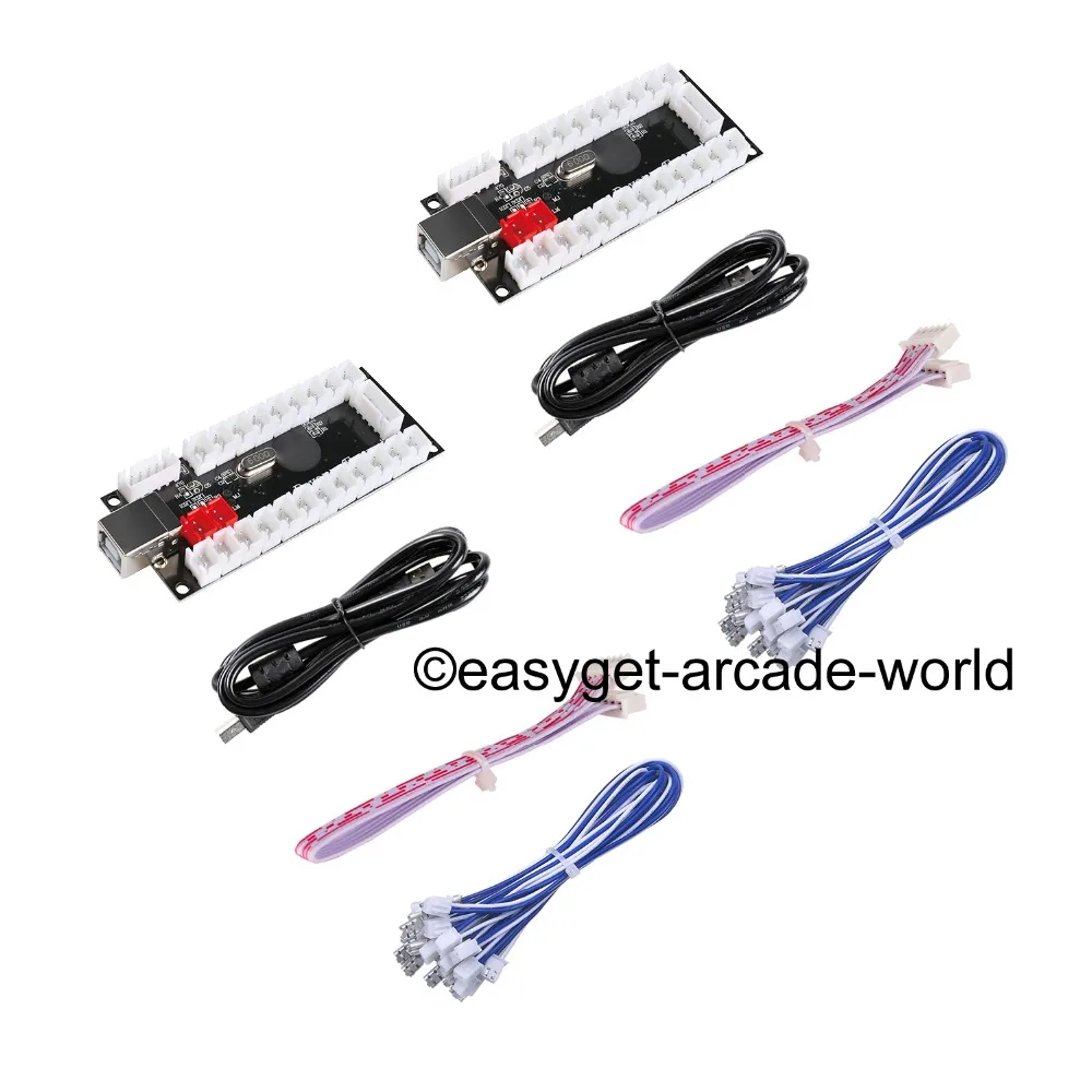 Reyann Zero Delay USB Encoder PC Board Controls To HAPP Style Joystick & Arcade Buttons For Coin Operator Cabinet & MAME Games
Reyann Zero Delay USB Encoder PC Board Controls To HAPP Style Joystick & Arcade Buttons For Coin Operator Cabinet & MAME Games