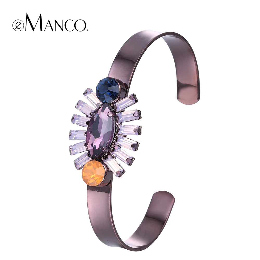 eManco Purple Cuff Crystal Bangles Colorful Mosaic Round Metal Bracelet New Arrivals Free Shipping Jewelry
eManco Purple Cuff Crystal Bangles Colorful Mosaic Round Metal Bracelet New Arrivals Free Shipping Jewelry